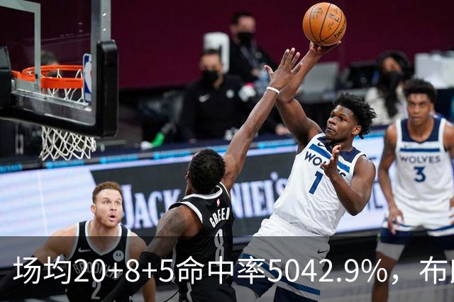 场均20+8+5命中率50/42.9%，布朗这开局达到期待了吗