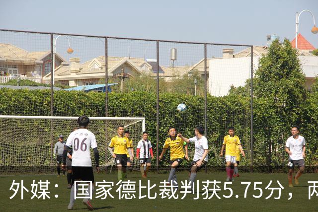 外媒：国家德比裁判获5.75分，两次卡牌判罚有误