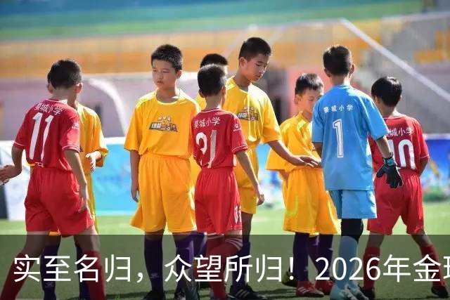 实至名归，众望所归！2026年金球奖公布：凯恩成为26年度金球先生