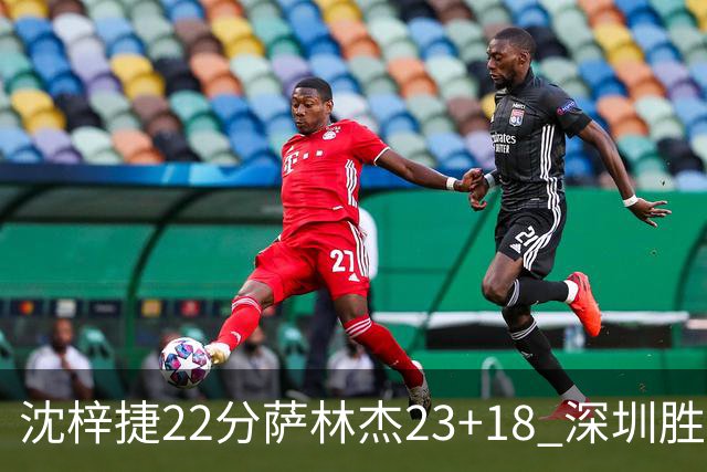 沈梓捷22分萨林杰23+18 深圳胜浙江总比分2-1
