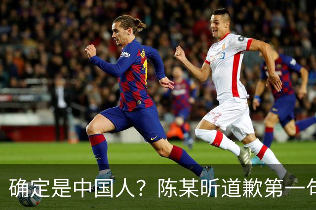 确定是中国人？陈某昕道歉第一句话就“露馅”了，央视公布新进展
